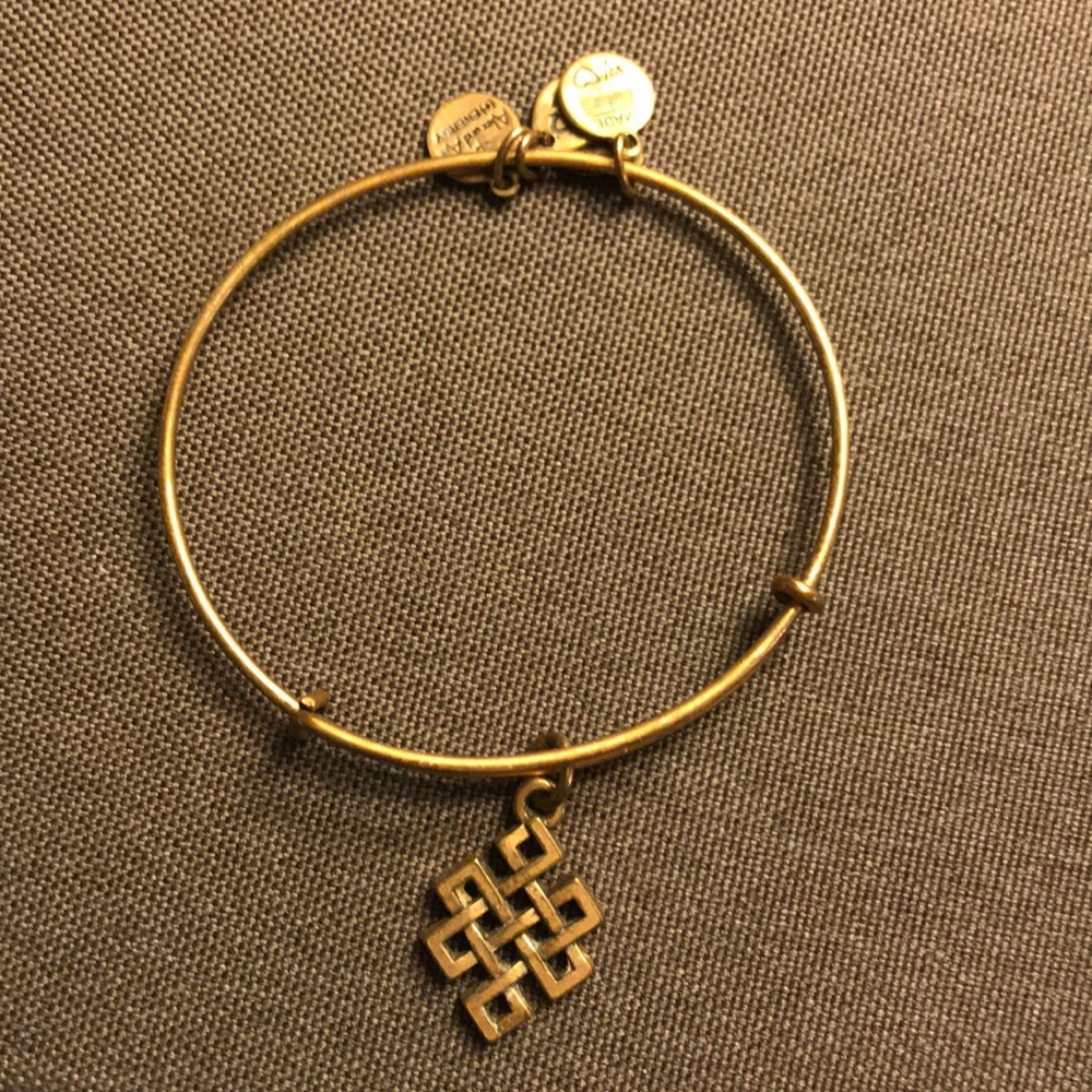 Alex and Ani gold bangle